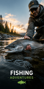 Aventure de pêche au saumon - 4 jours — Big River Camps – Big River Camps